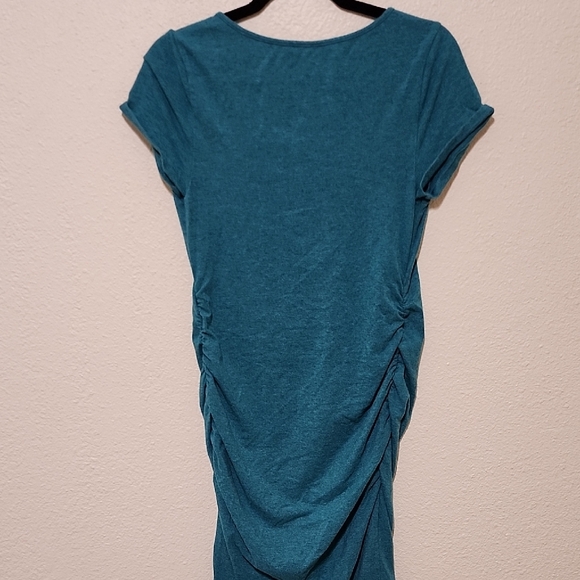 Isabel Maternity by Ingrid & Isabel Teal Sheath Maxi Dress - Picture 9 of 9